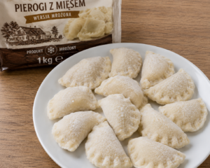 Pierogi z mięsem - 1 kg mrozone