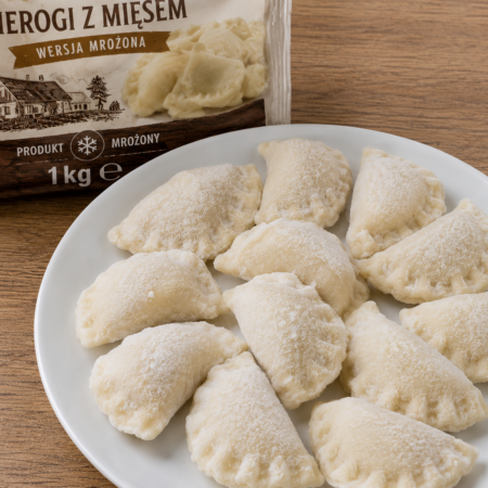 Pierogi z mięsem - 1 kg mrozone